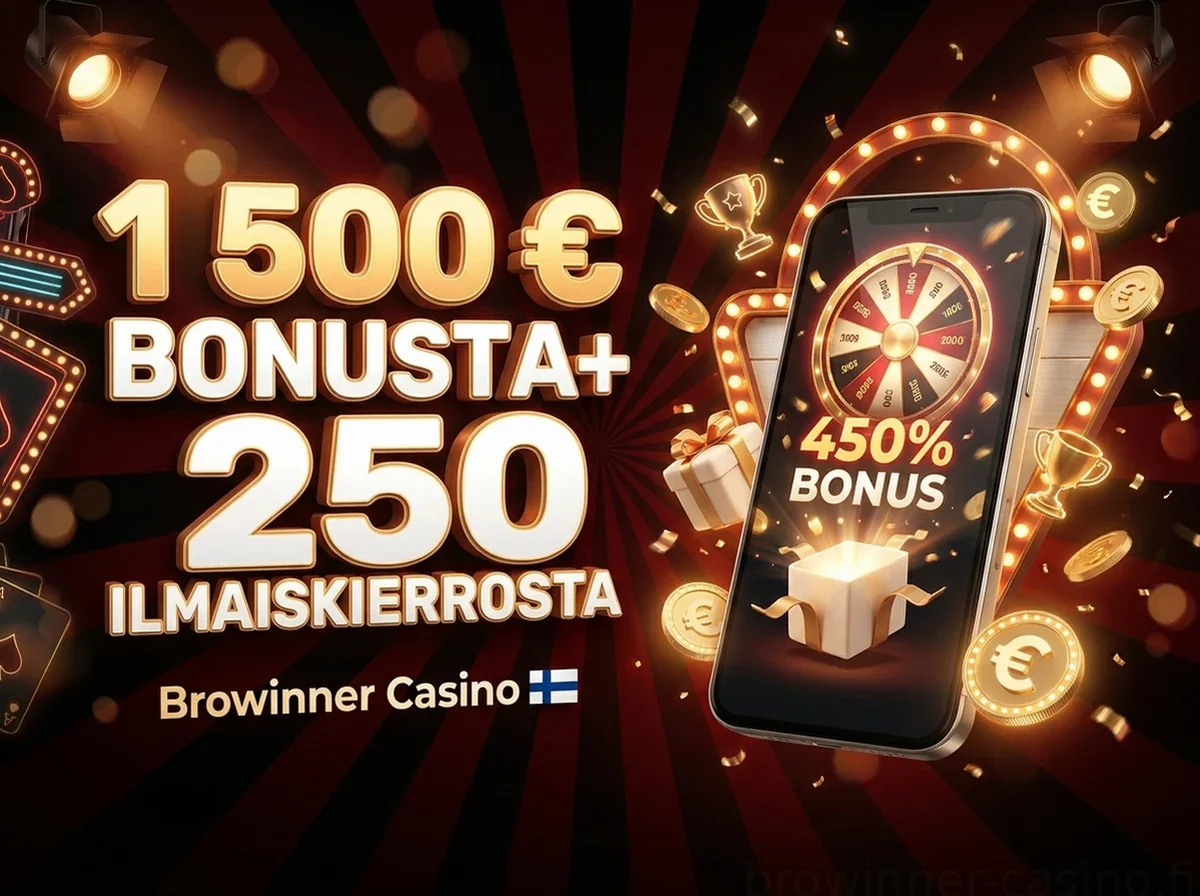 1 500 € BONUSTA+ 250 ILMAISKIERROSTA